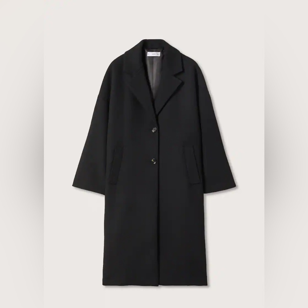 Oversize wool coat